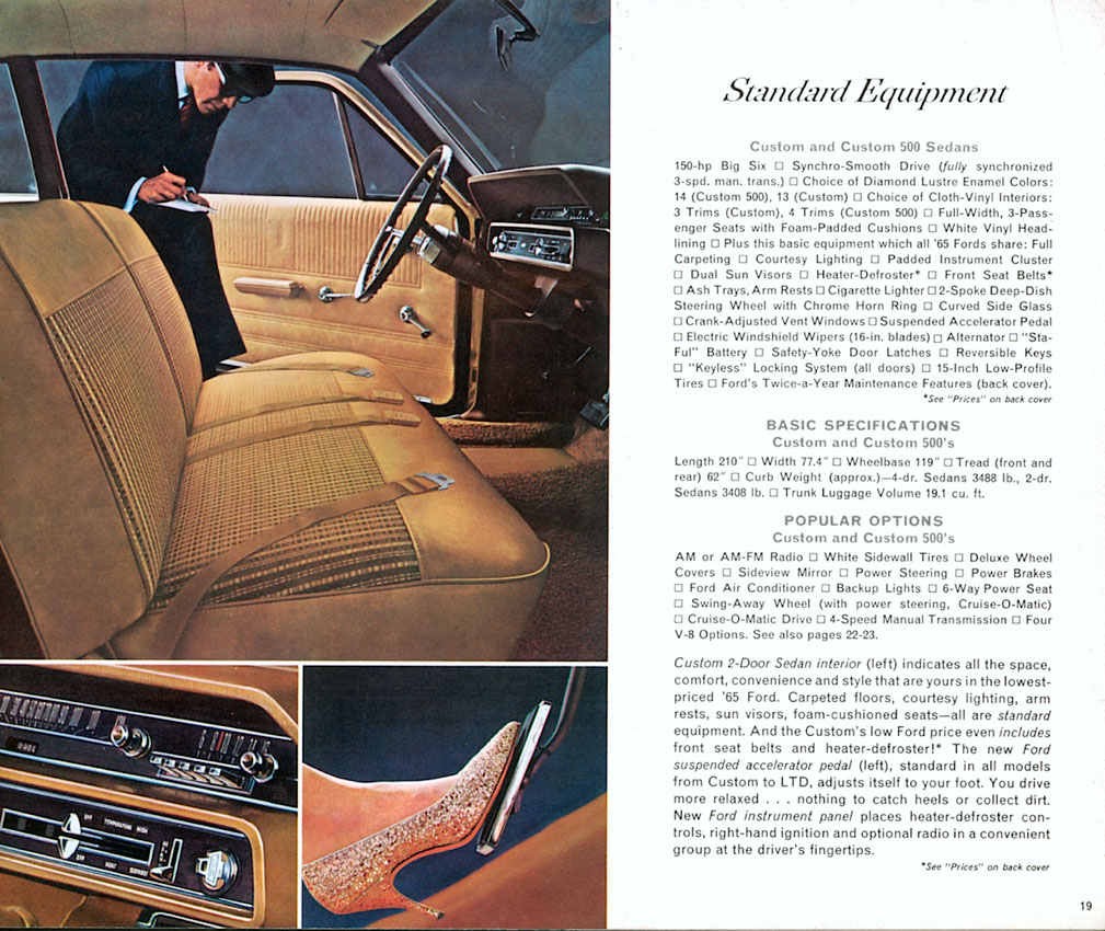1965 Ford Brochure Page 8